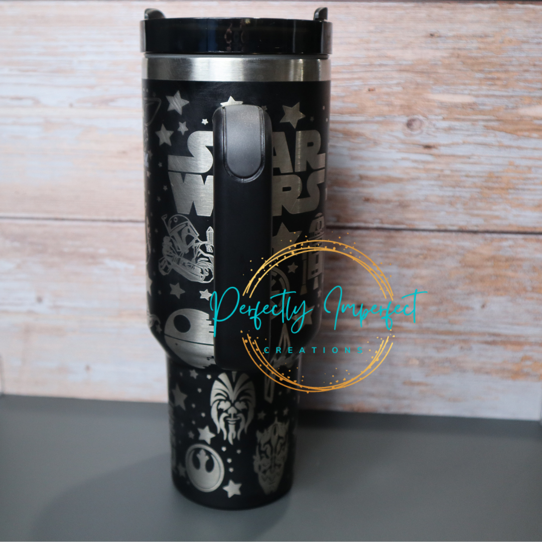 Character 40oz Engraved Tumbler