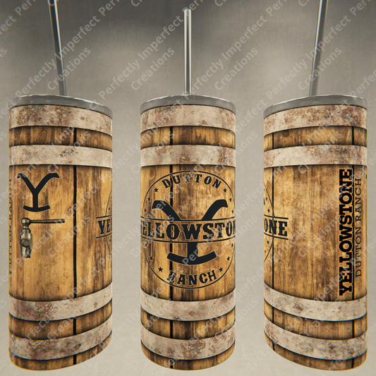 Barrel Yellowstone Tumbler